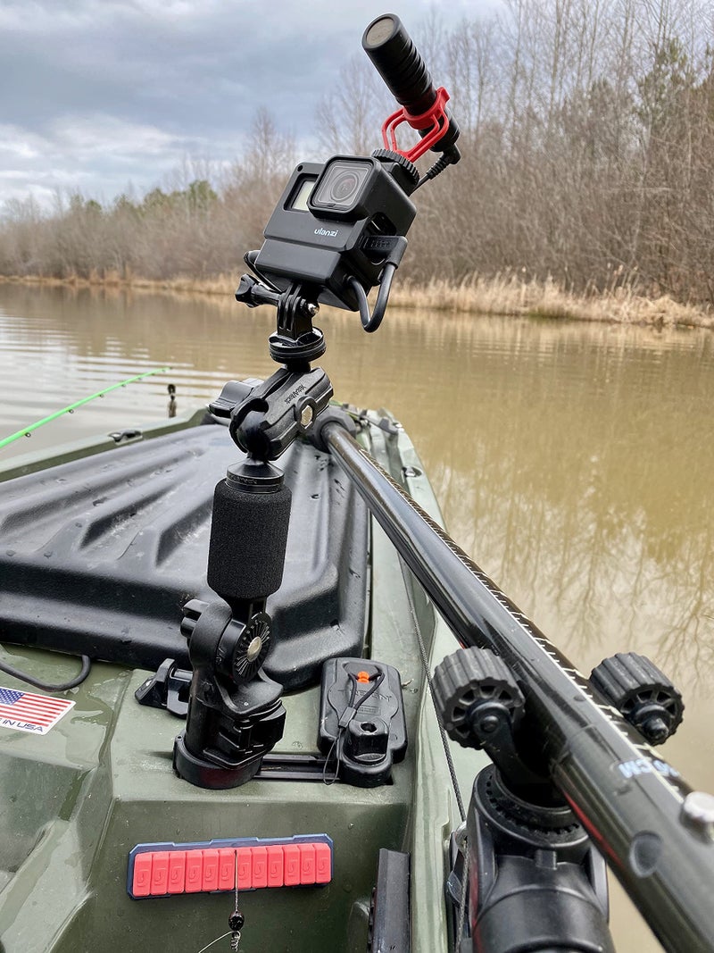 YakAttack Portrait Pro Camera Mount for Boats & Kayaks - Image 5
